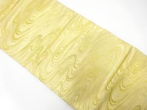 アンティーク　流水模様織り出し袋帯（着用可）